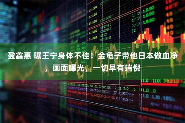 盈鑫惠 曝王宁身体不佳！金龟子带他日本做血净，画面曝光，一切早有端倪
