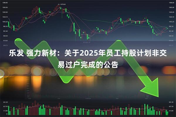 乐发 强力新材:关于2025年员工持股计划非交易过户完成的公告